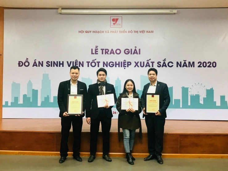 Vietnam Urban Development Planning Association to award the excellent graduate thesis 2020