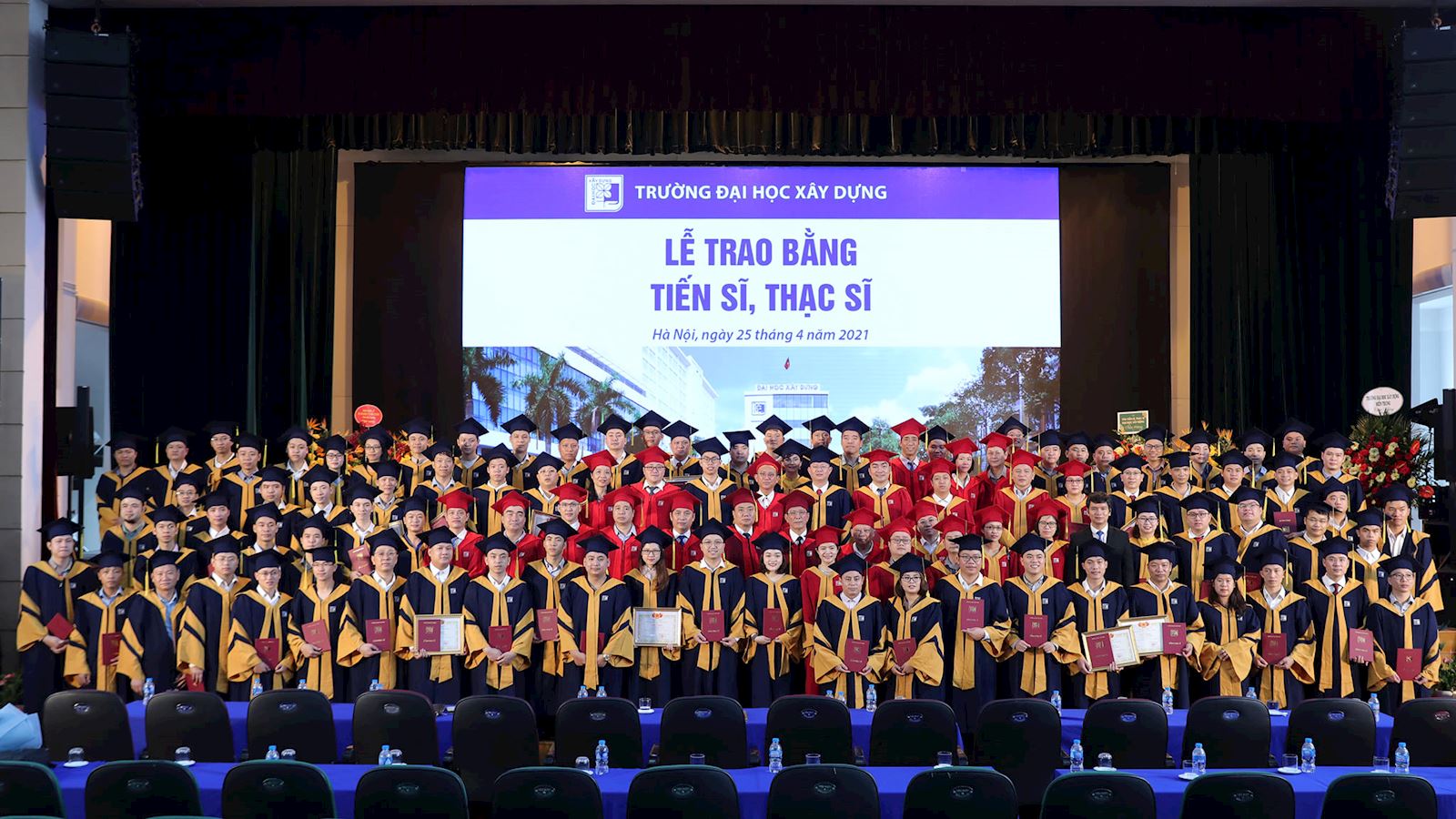 Graduation ceremony of Doctoral’s and Master’s training system 2021
