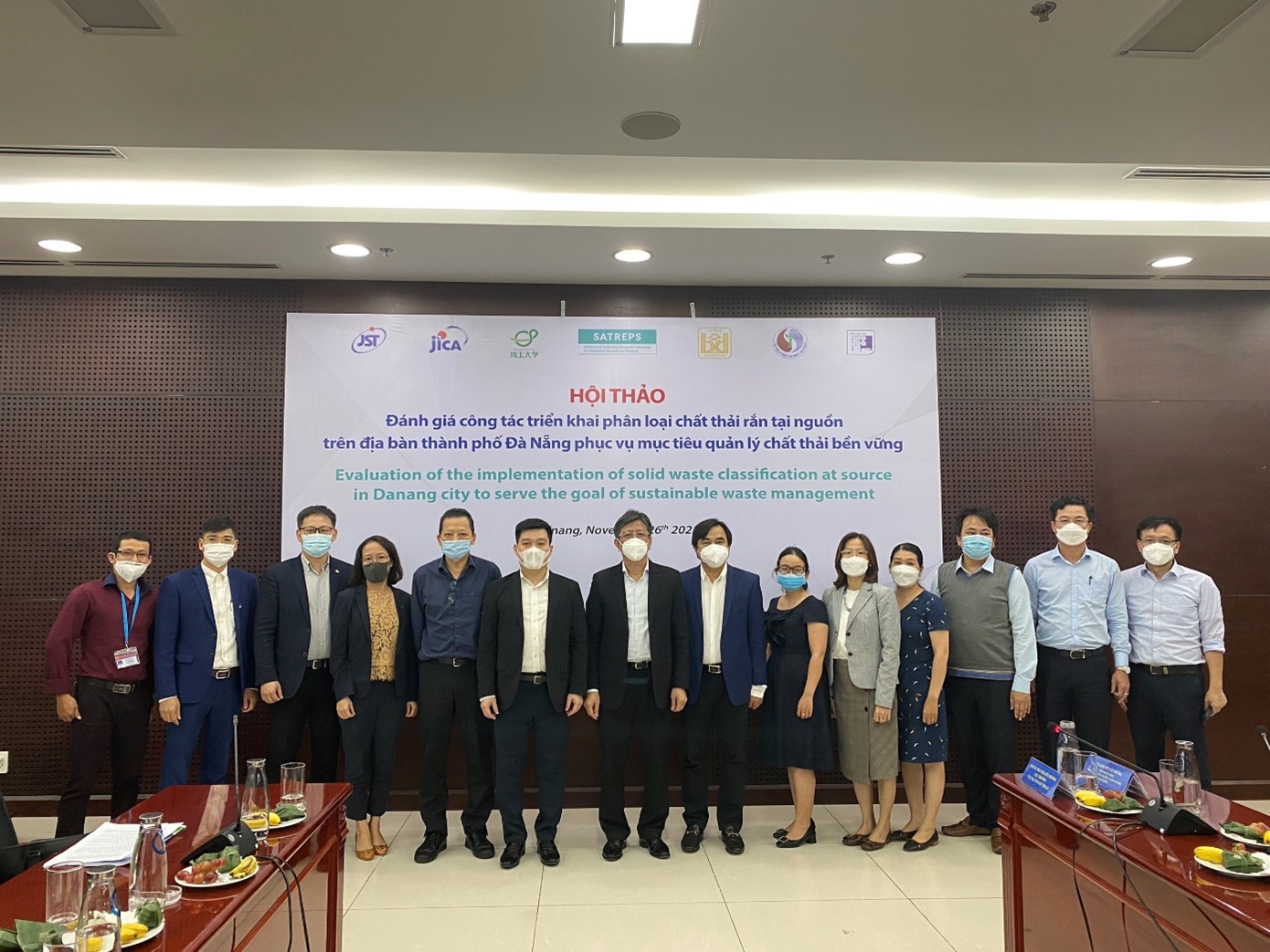 Scientific workshop Co-Organized under the Collaboration of HUCE and Department of Resources and Environment of Danang