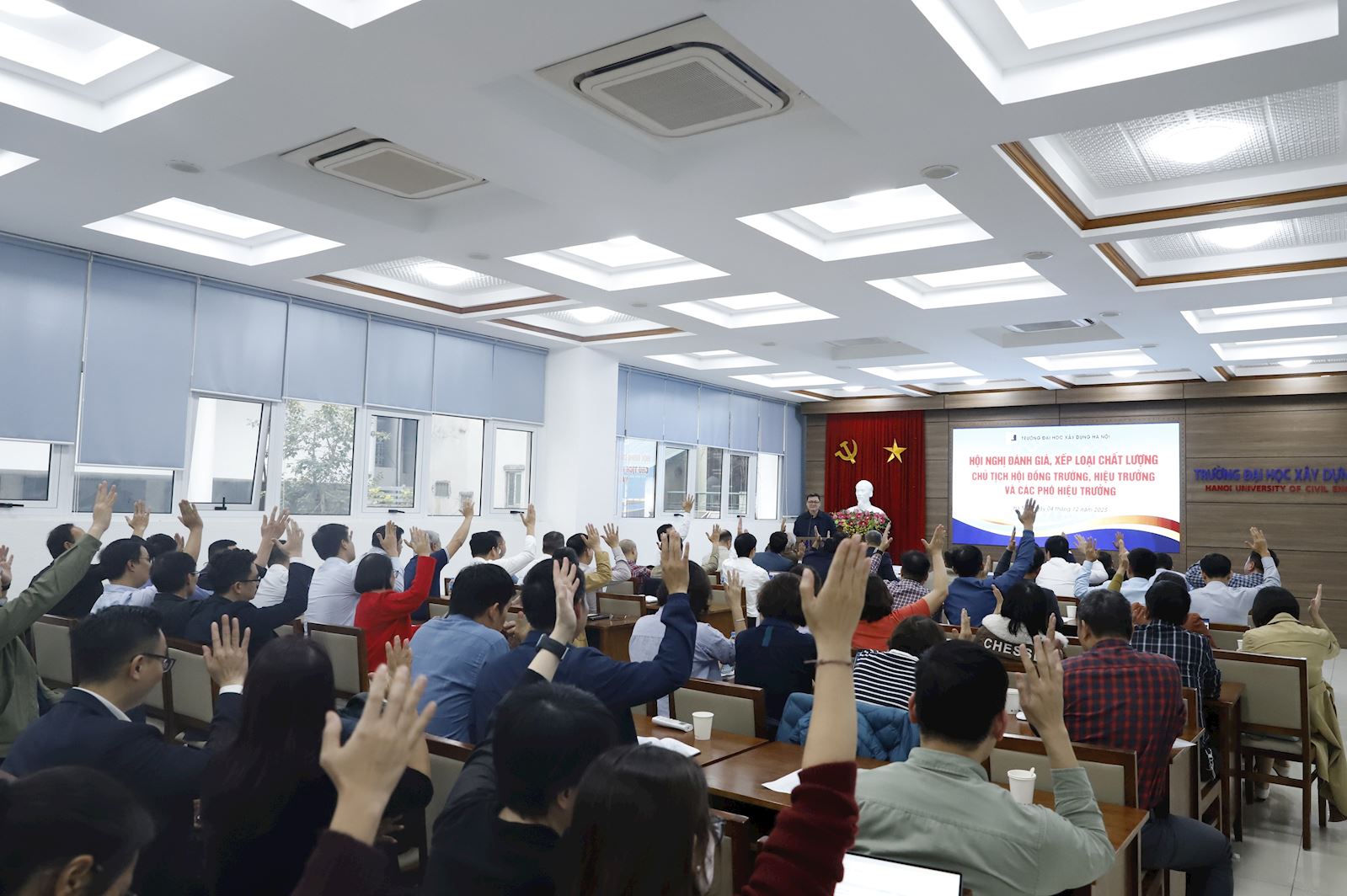 Conference to summarize the school year; Evaluation and ranking of school quality; Evaluation and ranking of the quality of the Chairman of the School Board, the Principal and the Vice-Principals for the school year 2024 - 2025