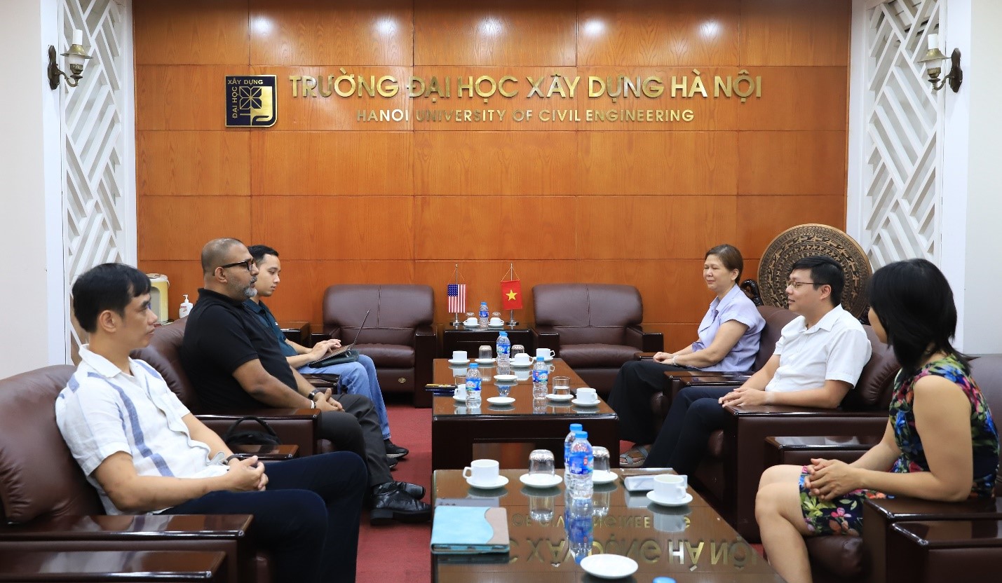 Meeting and working with the representative of the U.S. Green Building Council in Southeast Asia.