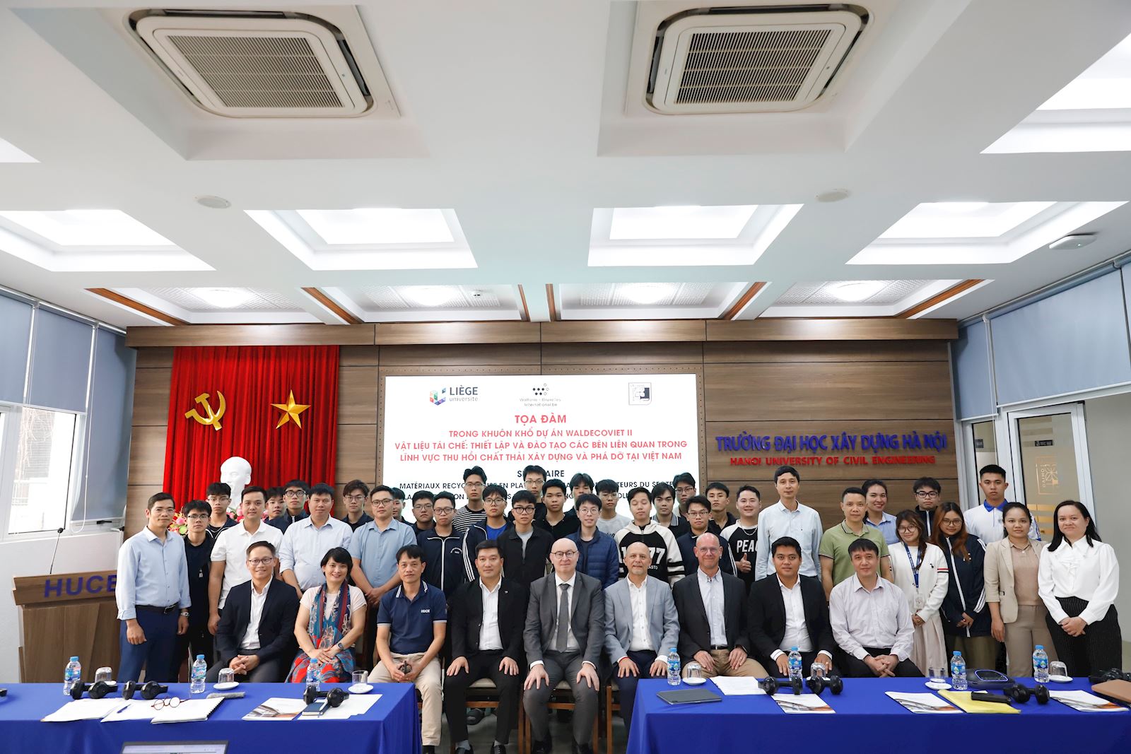 International workshop within the framework of the WALDECOVIET II project: Construction and demolition waste recovery in Vietnam.
