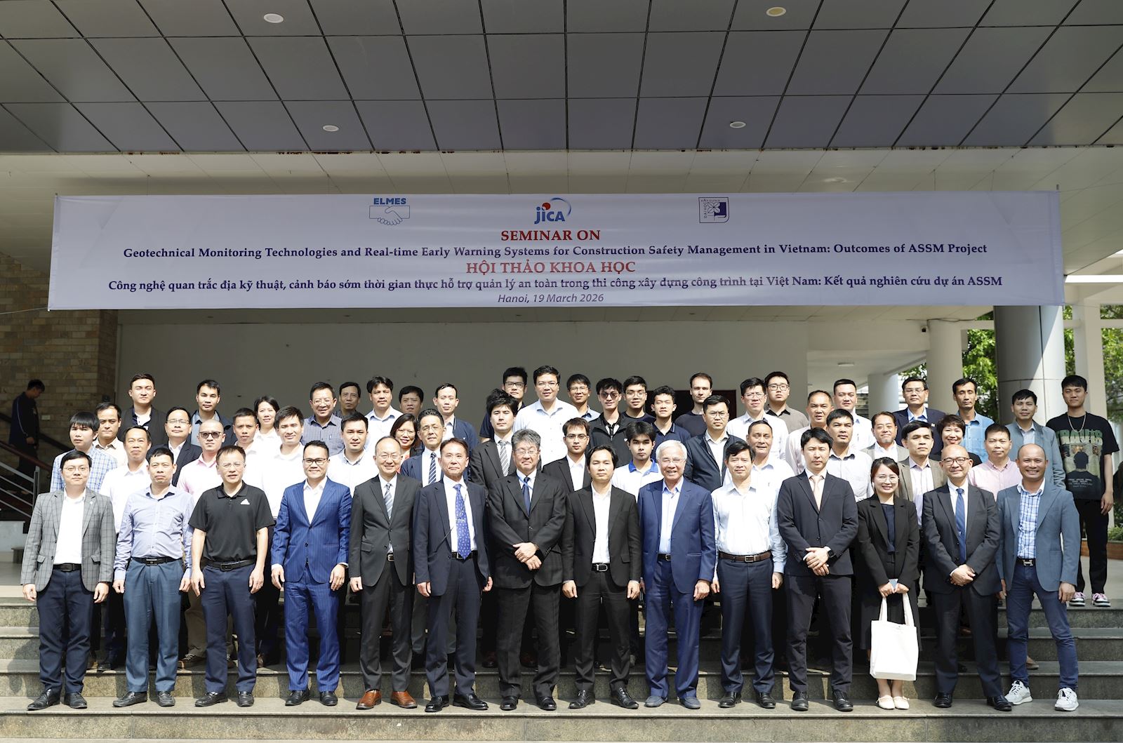 Workshop on Reporting the Results of the Project “Business Verification Survey with the Private Sector for Sustainable Development Goals on Monitoring Equipment and Warning Systems Supporting Safety Management in Infrastructure Construction in Vietnam (ASSM)”