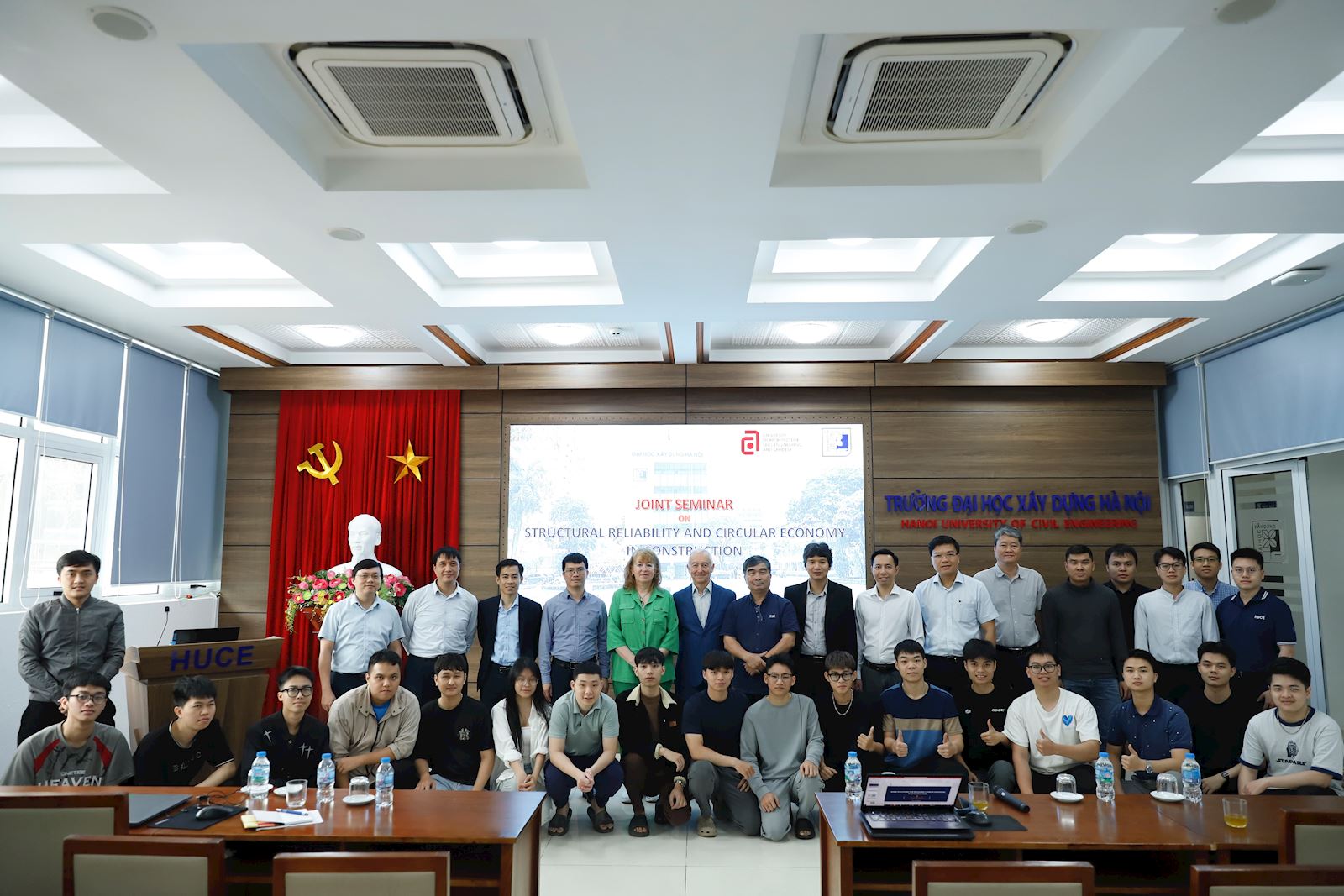 Academic exchange activities between Hanoi University of Civil Engineering and the University of Architecture, Construction and Surveying (UACEG) (Bulgaria)