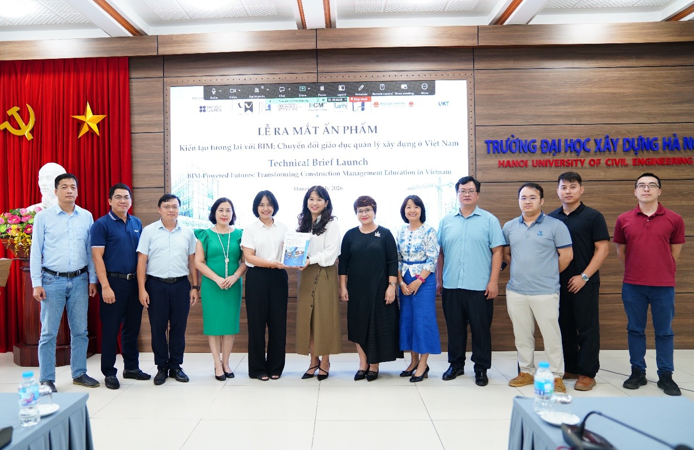 Launch ceremony of the technical brief "BIM-Powered Futures: Transforming Construction Management Education in Vietnam"