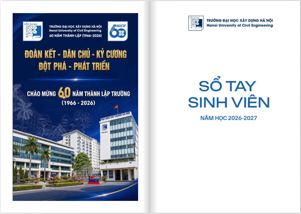 Student Handbook for the 2026-2027 academic year, Hanoi University of Civil Engineering
