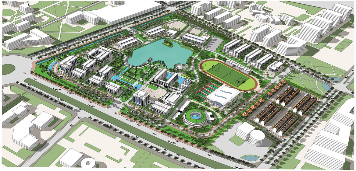 National University of Civil Engineering – New campus in Ha Nam province