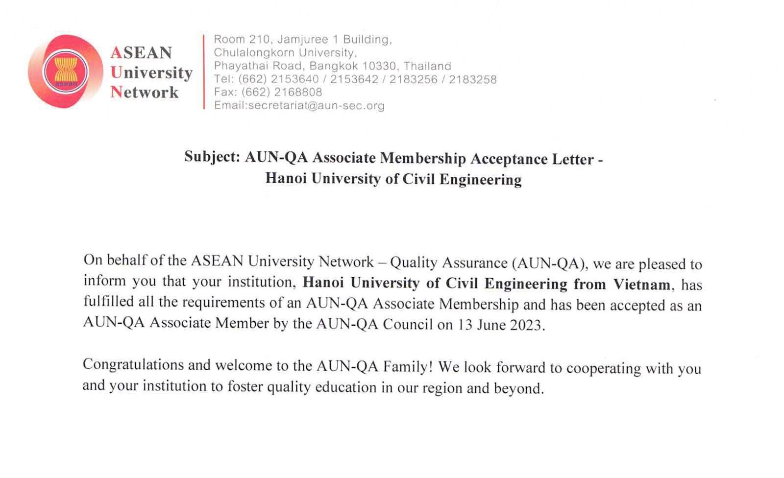 News  Asean University Network