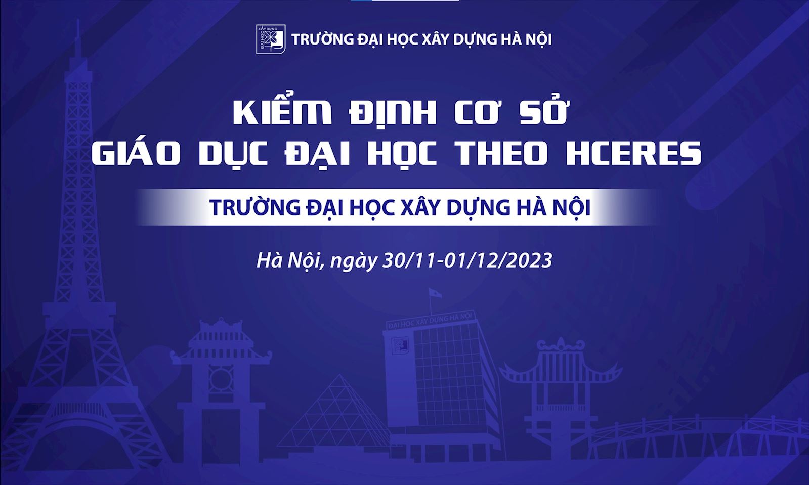 Hanoi University of Civil Engineering prepares for international accreditation by the High Council for Evaluation of Research and Higher Education (Hcéres)