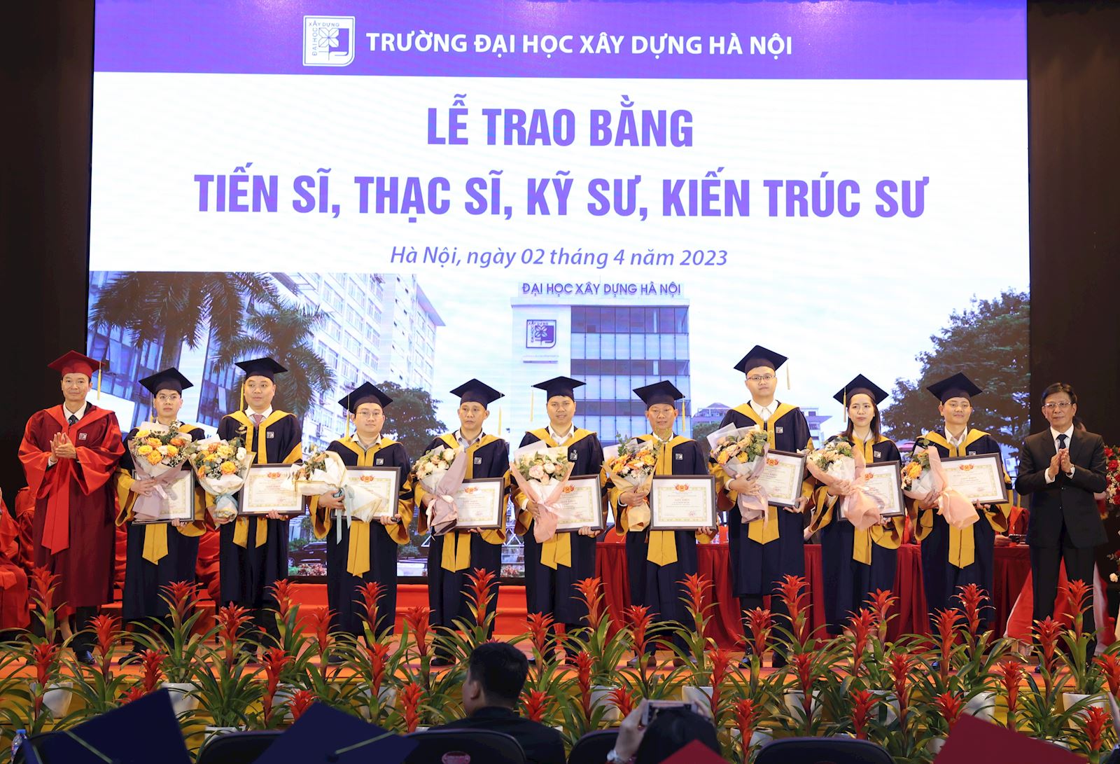 AWARDING CEREMONY OF DOCTORAL, MASTER, ENGINEER, ARCHITECT, PHASE 1 IN 2023